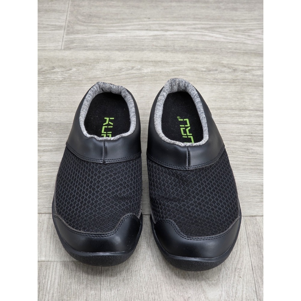 Kuru Draft Women's Size 7 Black Gray Outdoor Casual Slip On Mule Slippers
